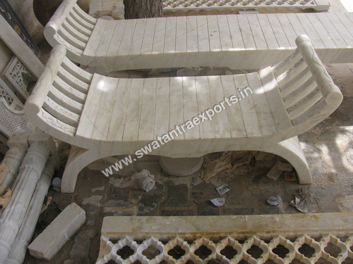 Natural Stone Bench