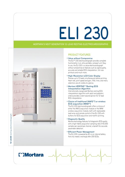 12 Lead Resting Electrocardiogram