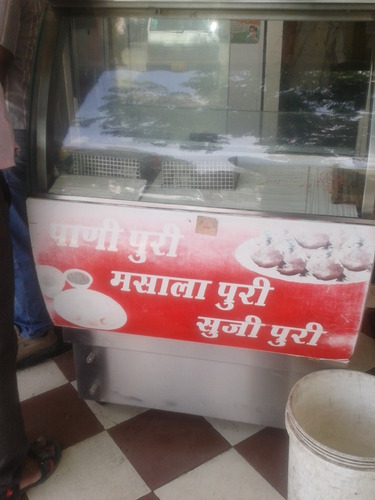 Bhel puri counter
