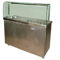 Pani Puri and Chat display counter