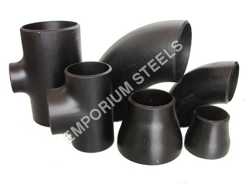 Black Seamless Carbon Steel Pipe Fittings