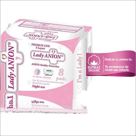 Printed Anion Sanitary Napkins