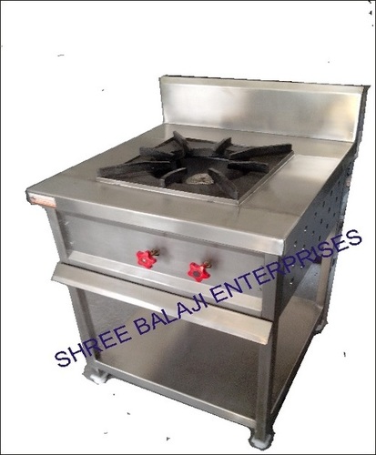 Semi Automatic Single Burner Cooking Gas Range