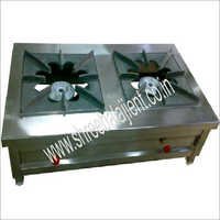 2 Burner Bulk Cooking Gas Range (Low Height)