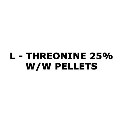 L - Threonine 25% W-W Pellets By VYAGHRA HEALTH FOODS PRIVATE LIMITED