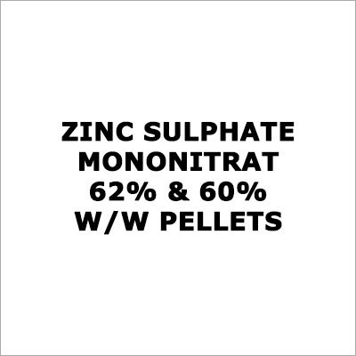 Zinc Sulphate Mononitrate 62% & 60% W-W Pellets