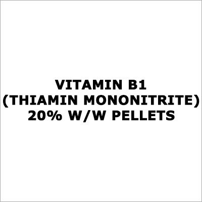 Vitamin B1 (Thiamin Mononitrite) 20% W-W Pellets By VYAGHRA HEALTH FOODS PRIVATE LIMITED