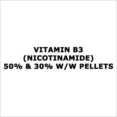 Vitamin B3 (Nicotinamide) 50% & 30% W-W Pellets