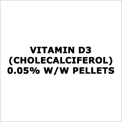 Vitamin D3 (Cholecalciferol) 0.05% W-W Pellets