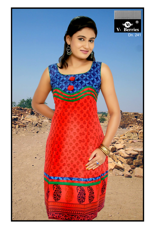 Printed Ladies Kurtis