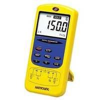 Digital Portable Thermometer - Stainless Steel, 71mm(w)x158mm(h)x32mm(d) | Black And Yellow, High Sensitivity, Accurate Calibration, Lcd Display