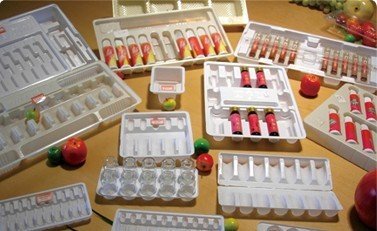 Medicine Packaging Tray - Plastic, Variable Sizes, White | Durable, Customizable, Secure, Recyclable, Sterile