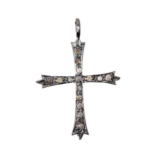 Charm Diamond Cross Pendant Jewelry
