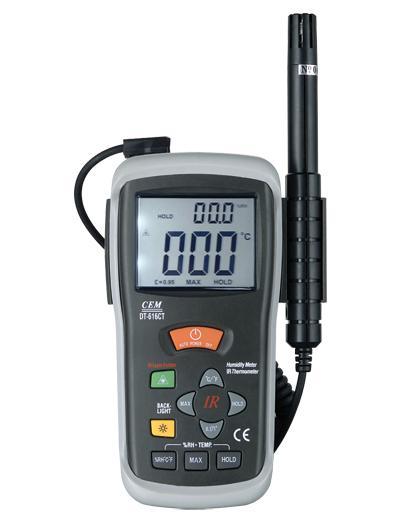 Humidity & Non Contact IR Thermometer