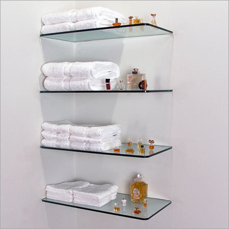 Bathroom Glass Shelves