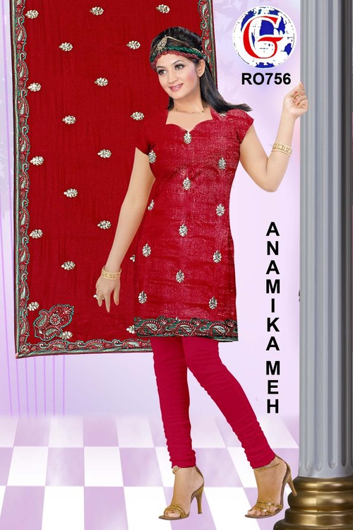 ladies dress material