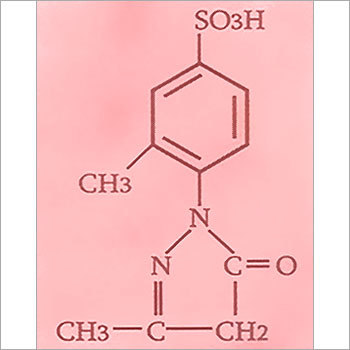 1(2-methyl 4-sulfophenyl 3-methyl 5-pyrazolone