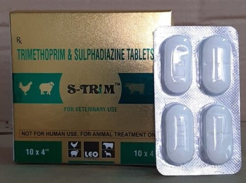 Sulphadiazine and Trimethoprim Bolus
