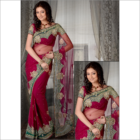 Stone Work Sarees