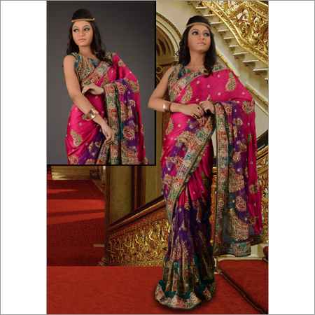 Hand Embroidered Sarees