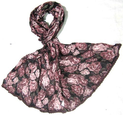 Rayon Printed Scarves Scarf Length: Medium