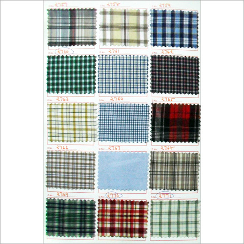 Checks Shirting Fabric