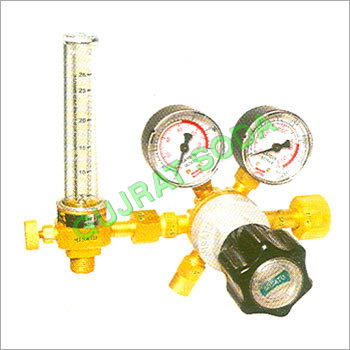 Single Stage Regulator With Flow Meter