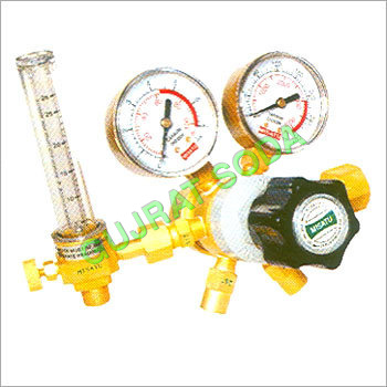 Double Stage Regulator With Flow Meter