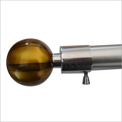 Acrylic Fancy Curtain Bracket