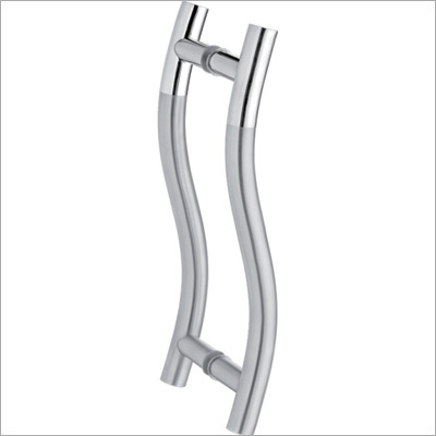 SS Designer Glass Door Handle