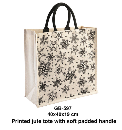 Printed Jute Bag