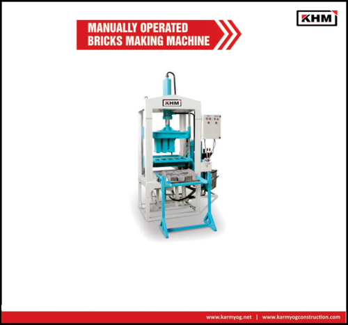6 KVT Manual Flyash Bricks making Machine