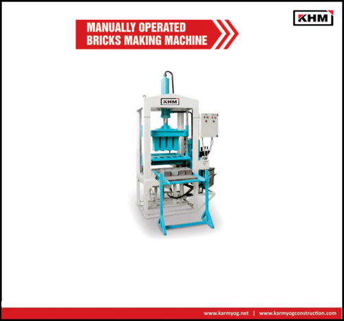 4 KVT Manual Flyash Bricks making Machine