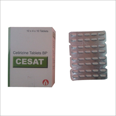 Cetirizine हाइड्रोक्लोराइड गोलियाँ
