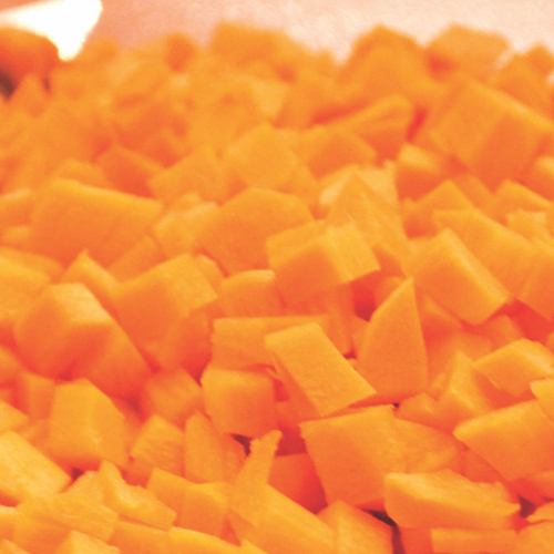 Diced English Carrot