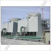 Evaporative Cooling Tower - Stainless Steel Nozzle, Copper Tube, Direct/gear Driven | Longer Operational Life, Low Maintenance, Corrosion Resistance, Accurate Performance