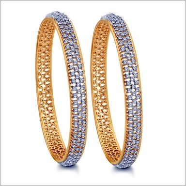 Elegant Diamond Bangles