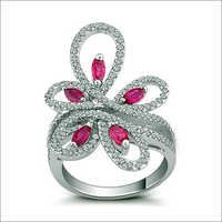 Ruby And Diamond Ring