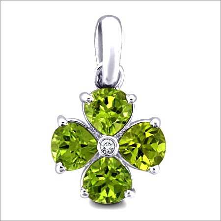 Green Diamond Pendant