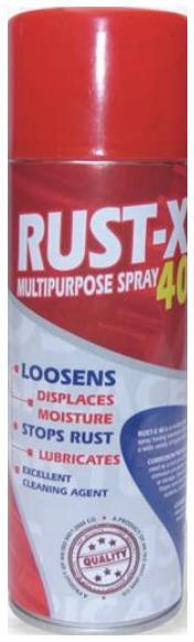 RustX 40 Aerosol Spray Bottle
