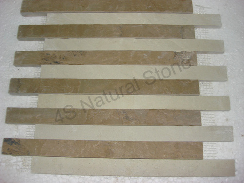 Liners - Stone, 10-20cm Length, 2-5cm Width, 1-2cm Thickness | Beige, Durable, Easy Install, Cost-effective, Versatile For Wall Cladding And Flooring