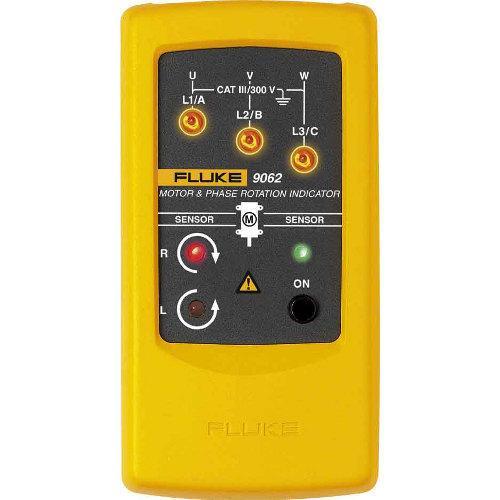 Yellow And Gray Motor & Phase Rotation Indicator