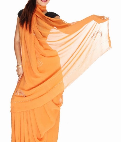 FAVOLA Designer Crystallized Sari