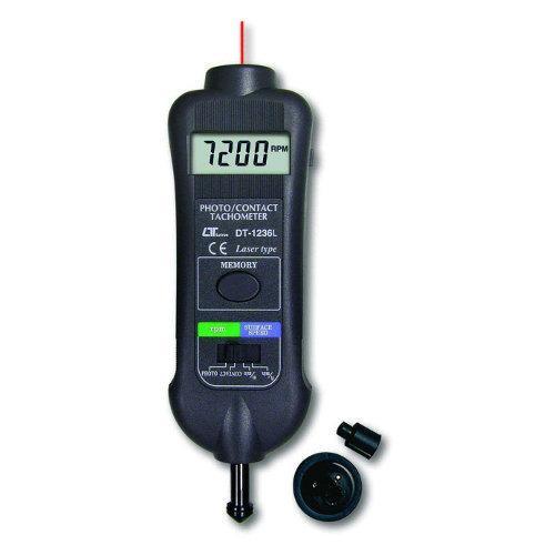 Laser Photo Contact Tachometer Accuracy: +0.05% + 1 Digit