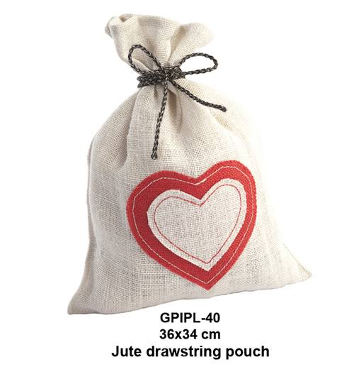 Jute Drawstring Bags