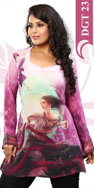 digital print kurti