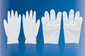 White Latex Examination Gloves
