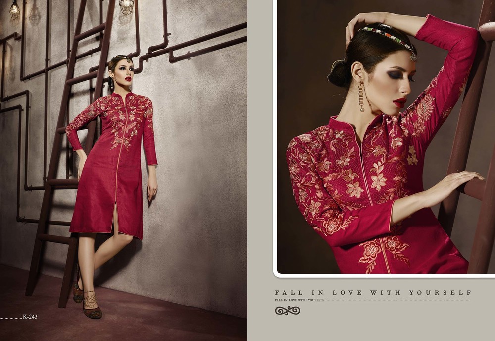 printed Cotton kurti designs