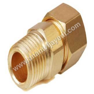 Brass Compression Male Connectors By ANANT VIJAY ENTERPRISE