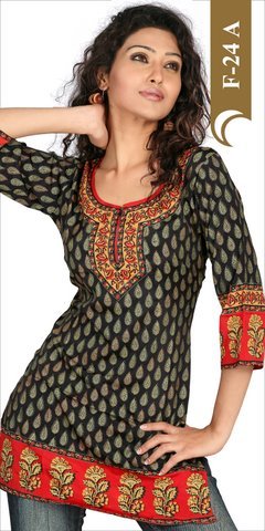 Crepe kurtis Supplier